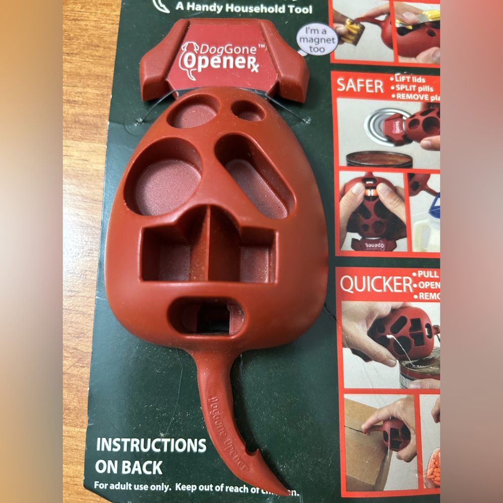 Dog Gone Handy Househokd Too Multi-Tool Opener Pill Splitter